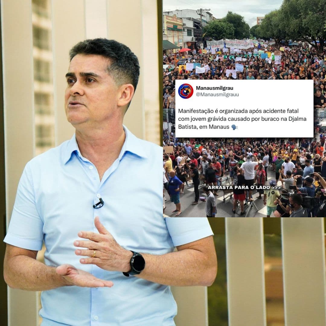 Após morte de grávida, população organiza manifestação contra o prefeito David Almeida