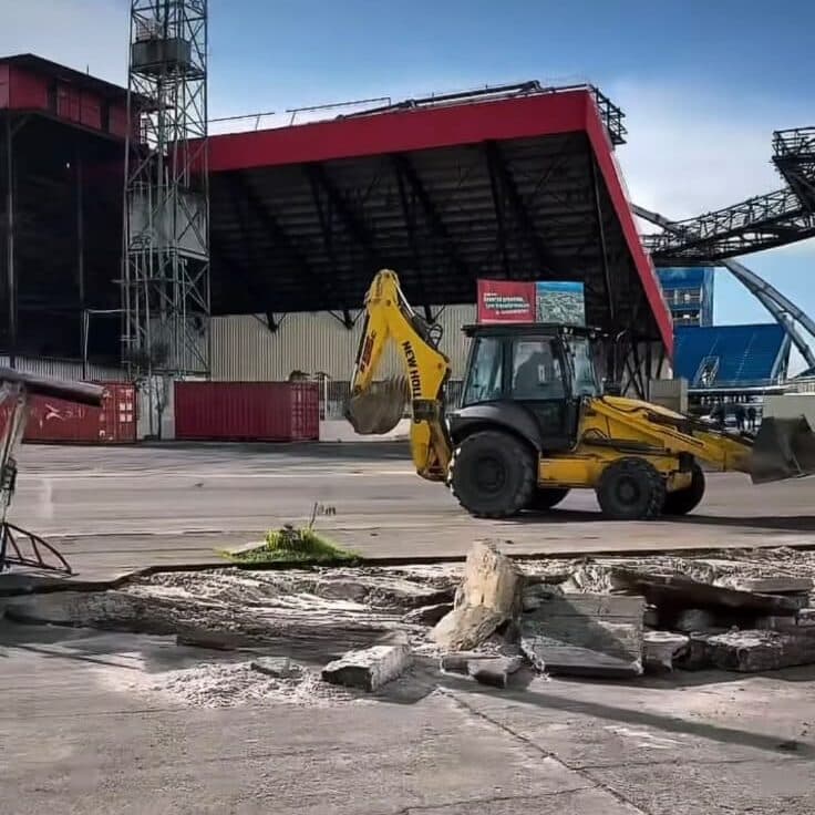 VÍDEO: Garantido amplia área de concentração de alegorias para o Festival de Parintins 2025