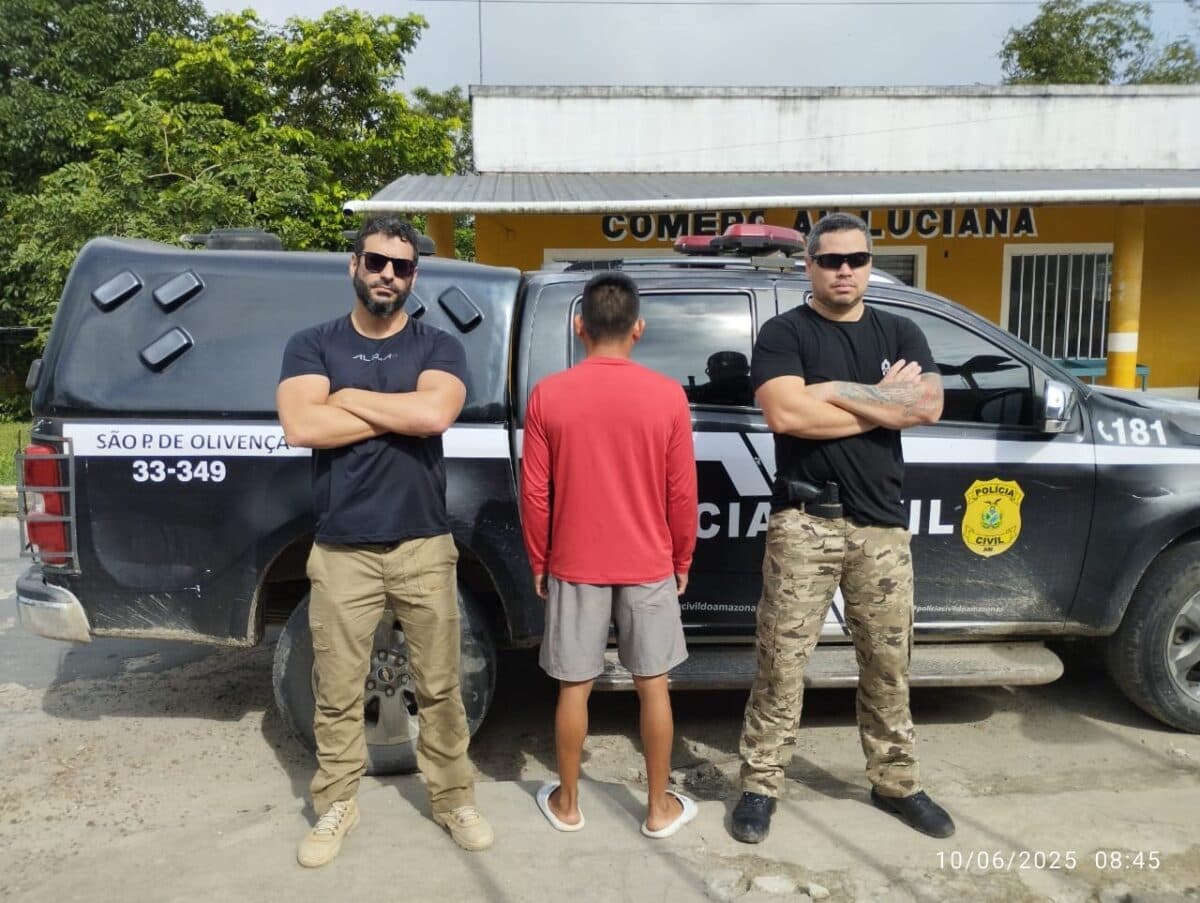 Avô postiço é preso suspeito de estuprar neta de 2 anos no Amazonas