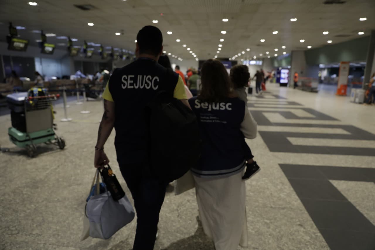 Menina de dois anos levada sem autorização é devolvida à mãe com apoio da Sejusc e Defensoria