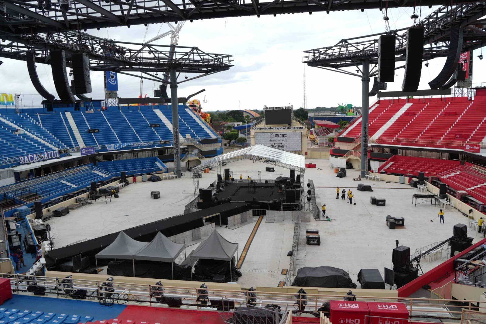 Festival de Parintins 2025: Festa dos Visitantes terá palco 360º no Bumbódromo