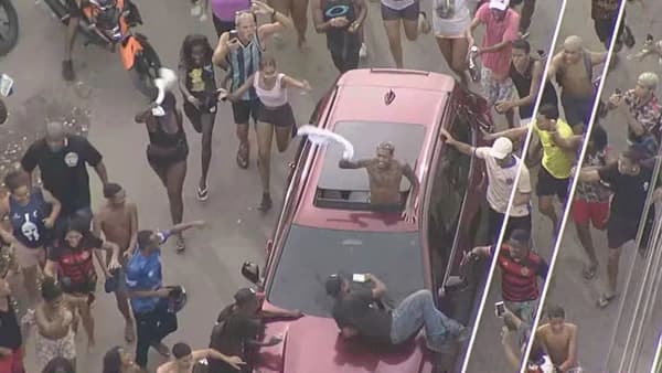 VÍDEO: MC Poze é recebido por multidão de fãs após deixar presídio no Rio de Janeiro