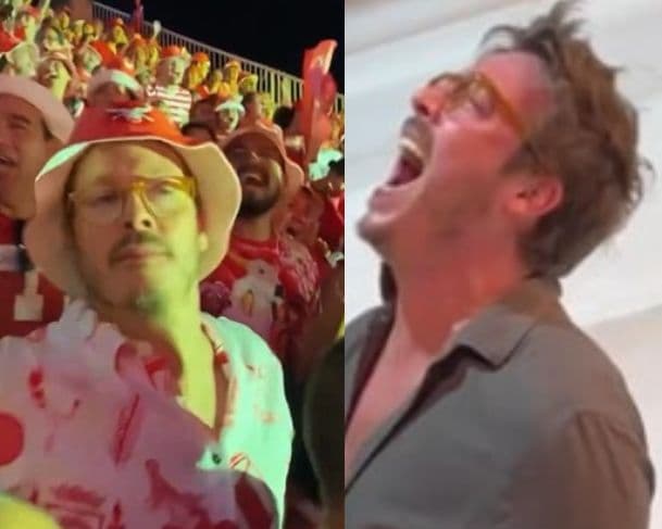 Com a vitória do Garantido, Fábio Porchat lembra que já tinha dado sorte em 2019: “Voltei pra botar ordem na casa”