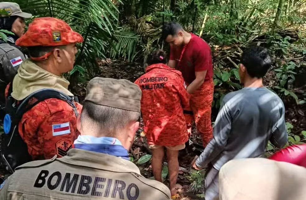 Jovem é resgatada após três dias desaparecida em área de mata no Amazonas