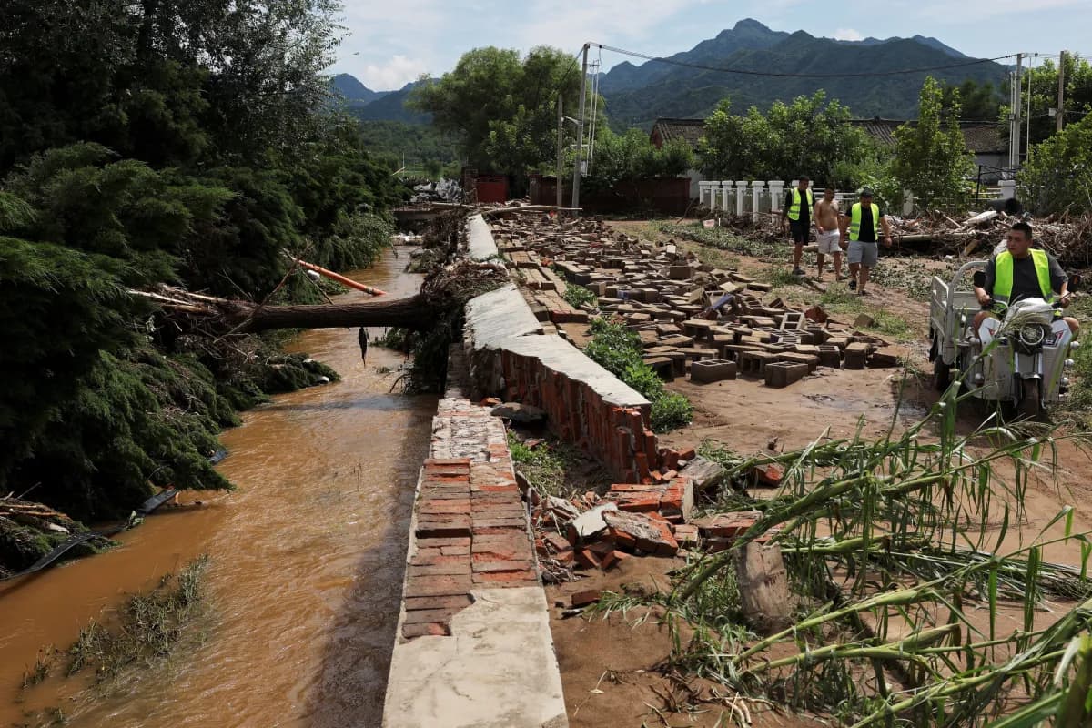 Tempestades na China deixam ao menos 60 mortos, segundo vice-prefeito de Pequim