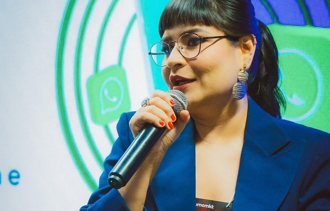 DSX 2025: Estrategista de marketing Aimée Gomes fala sobre estratégias de tráfego pago