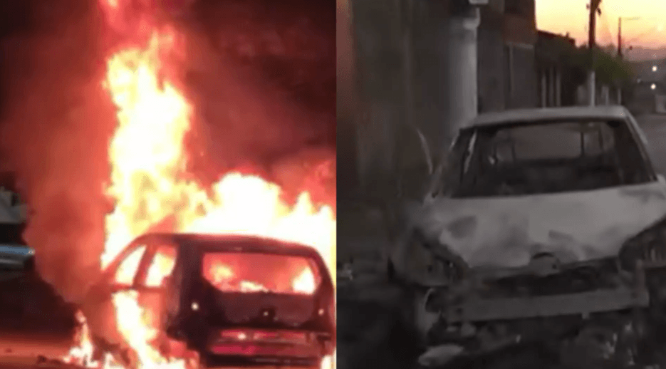 Mulher incendeia carro do marido ao descobrir traição em SP