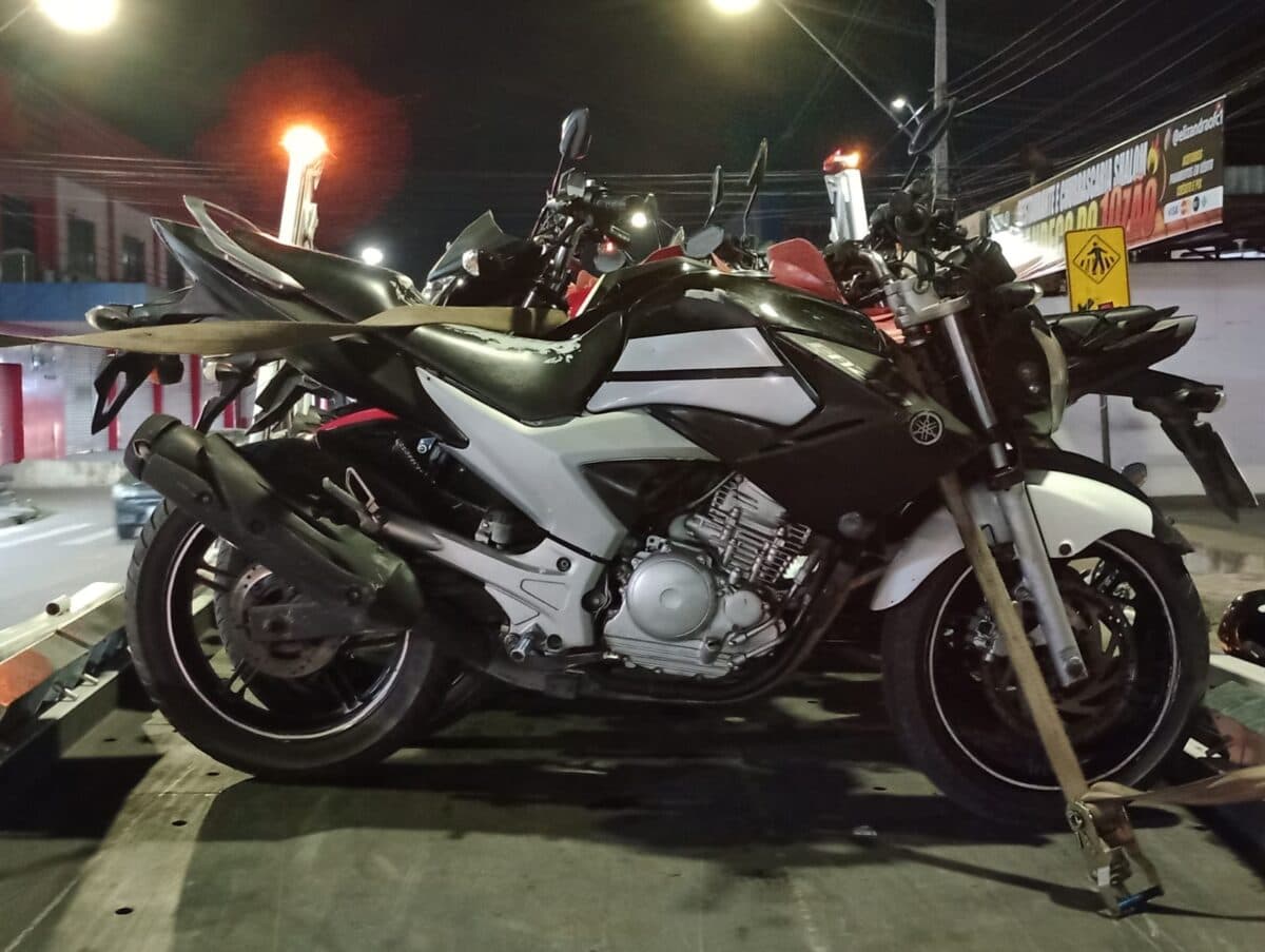 Operação apreende 30 motos sem placas em Manaus