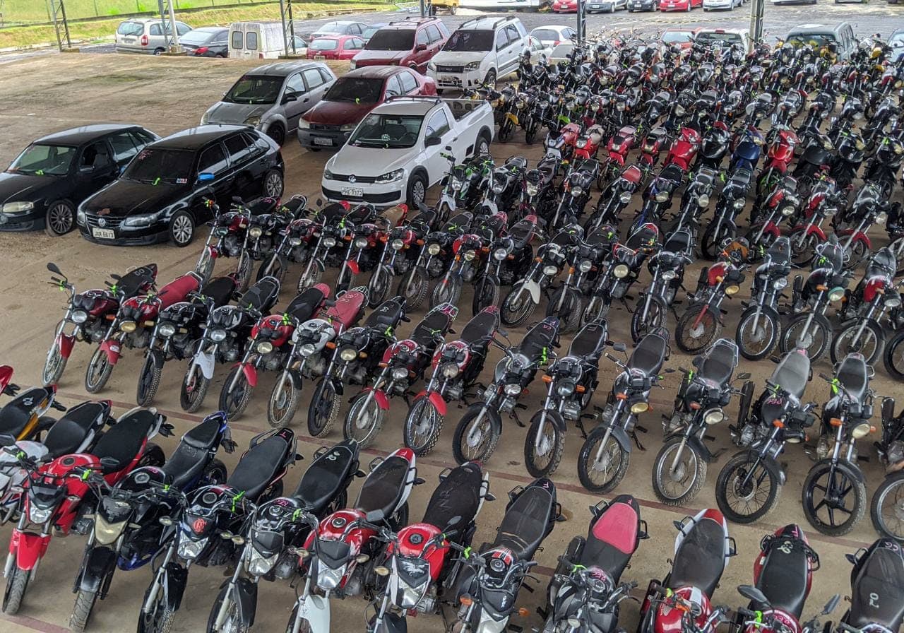 Detran-AM realiza leilão online com 305 veículos nesta segunda (28); saiba como participar