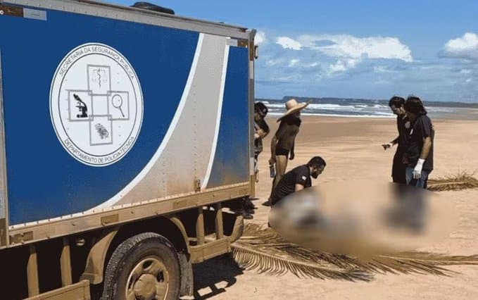 MISTÉRIO! Turista de 33 anos é encontrado morto em praia no Sul da Bahia