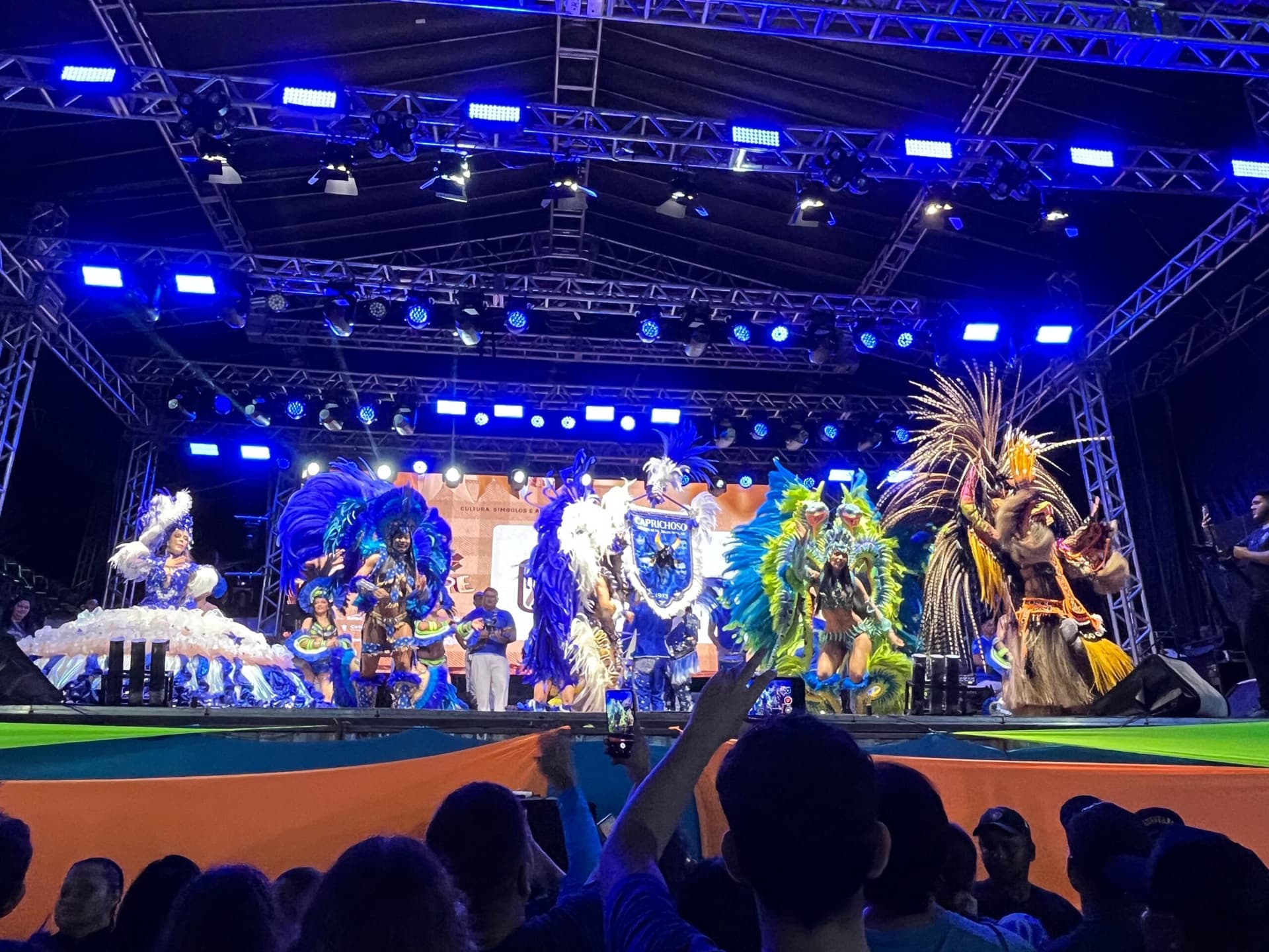 Boi Caprichoso encanta o público na abertura do Festival do Folclore de Curuçá, no Pará