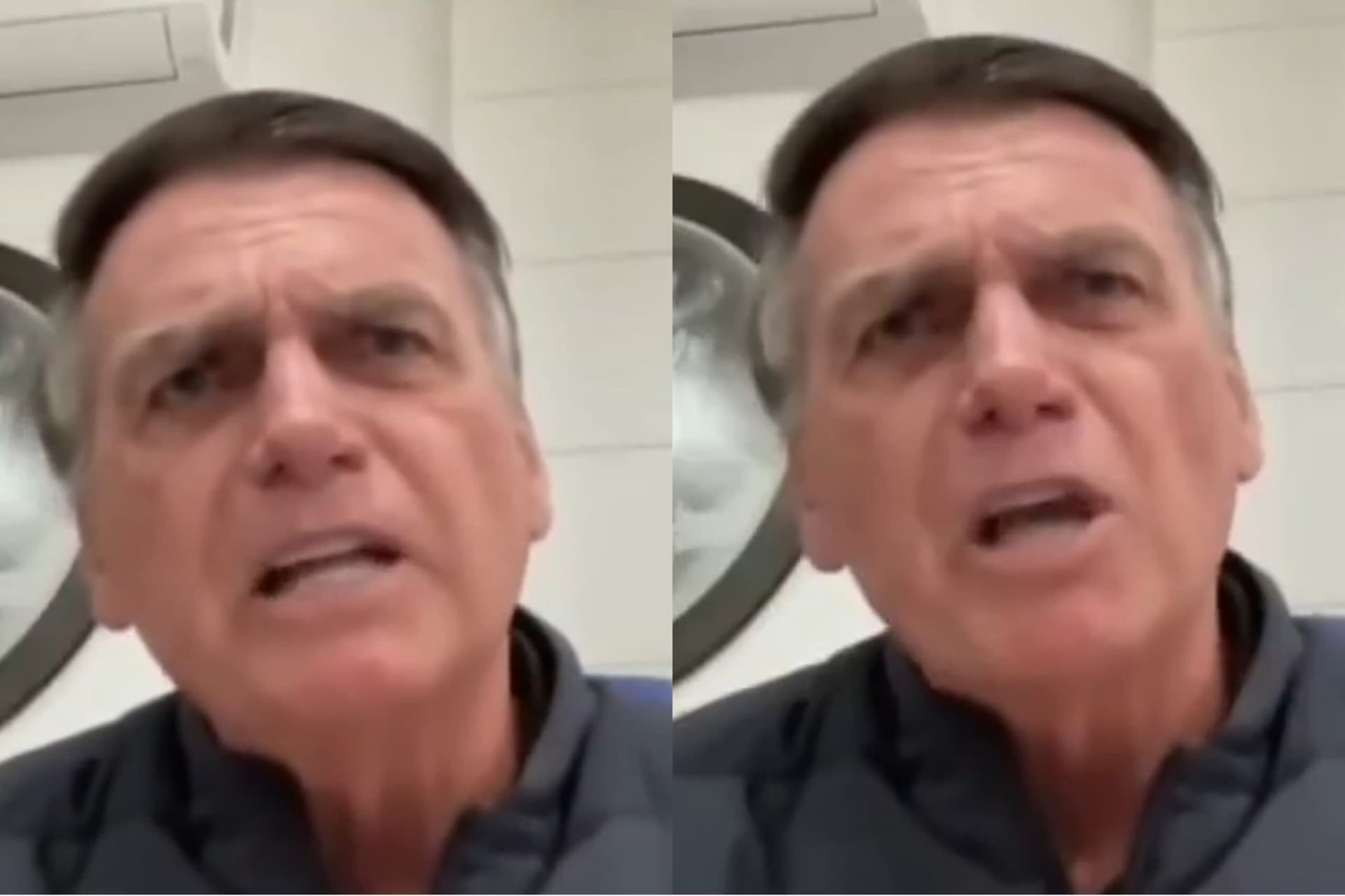 Em entrevista, Bolsonaro se exalta ao responder sobre o 8 de Janeiro: “Que golpe, p*rra?”