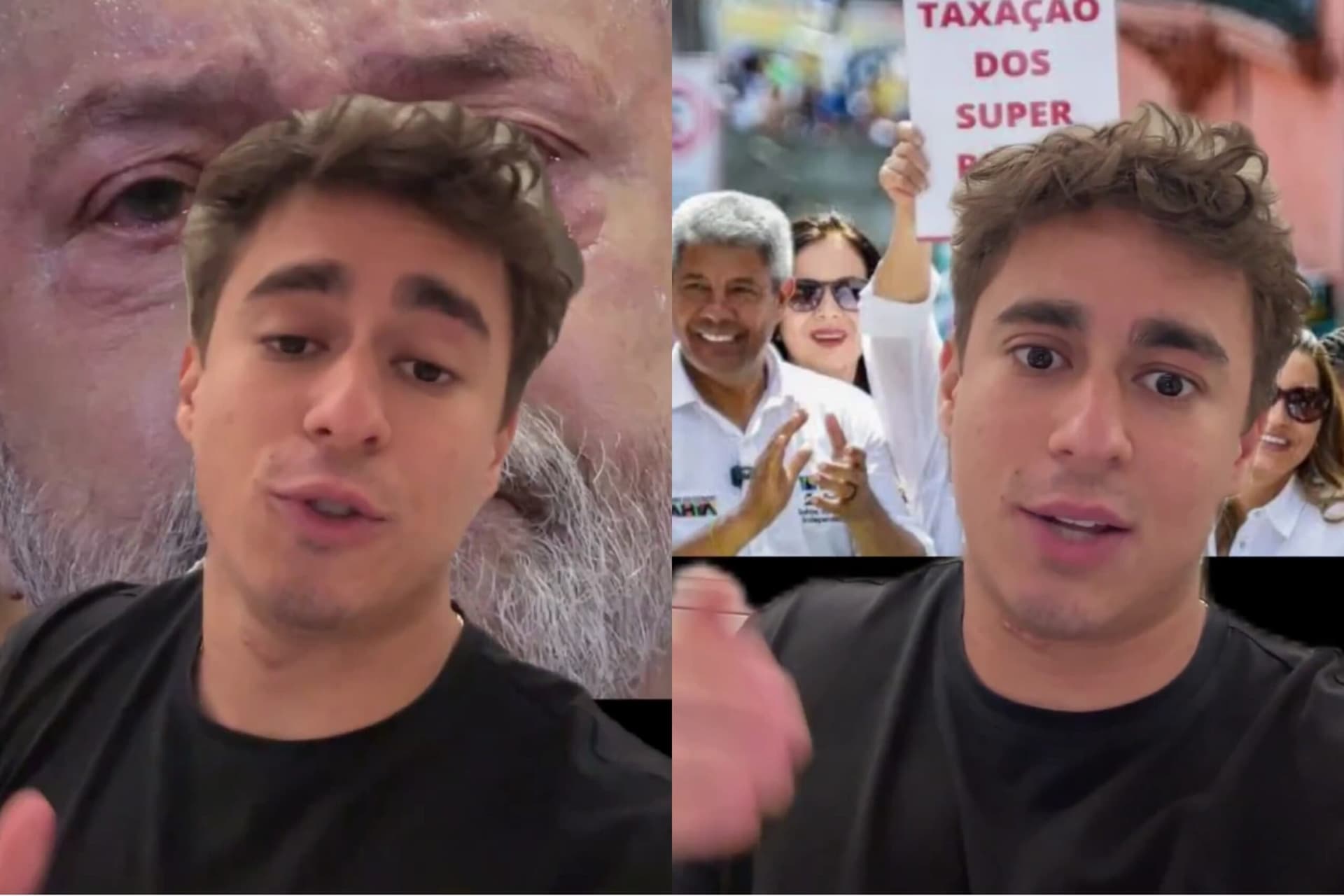 Nikolas Ferreira critica discurso “pobre x ricos” do governo: “Se Lula é o pai dos pobres, ele só está fazendo mais filhos”