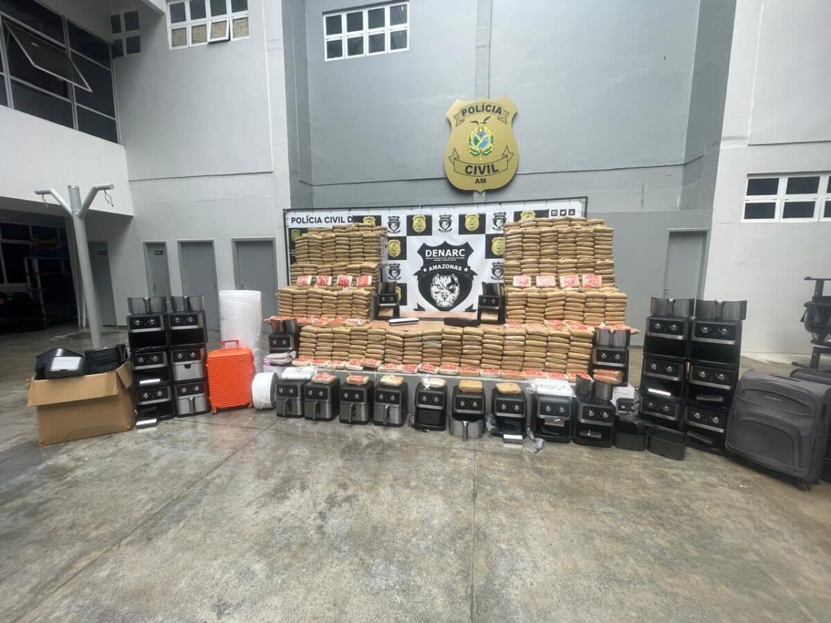 Polícia desarticula grupo criminoso de Manaus e apreende mais de 600 kg de maconha avaliados em R$ 12 milhões