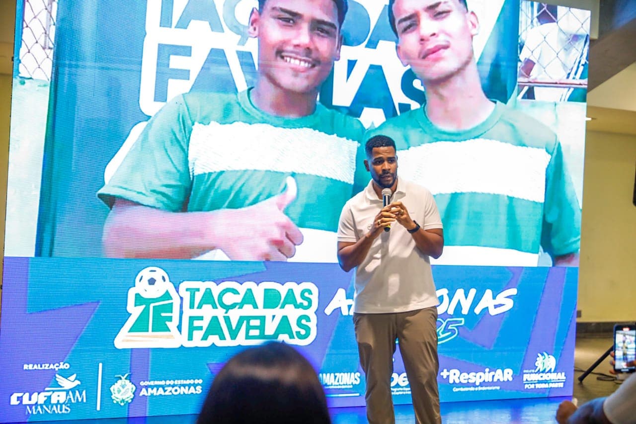 Taça das Favelas 2025: Maior campeonato de futebol entre comunidades do país é lançado em Manaus