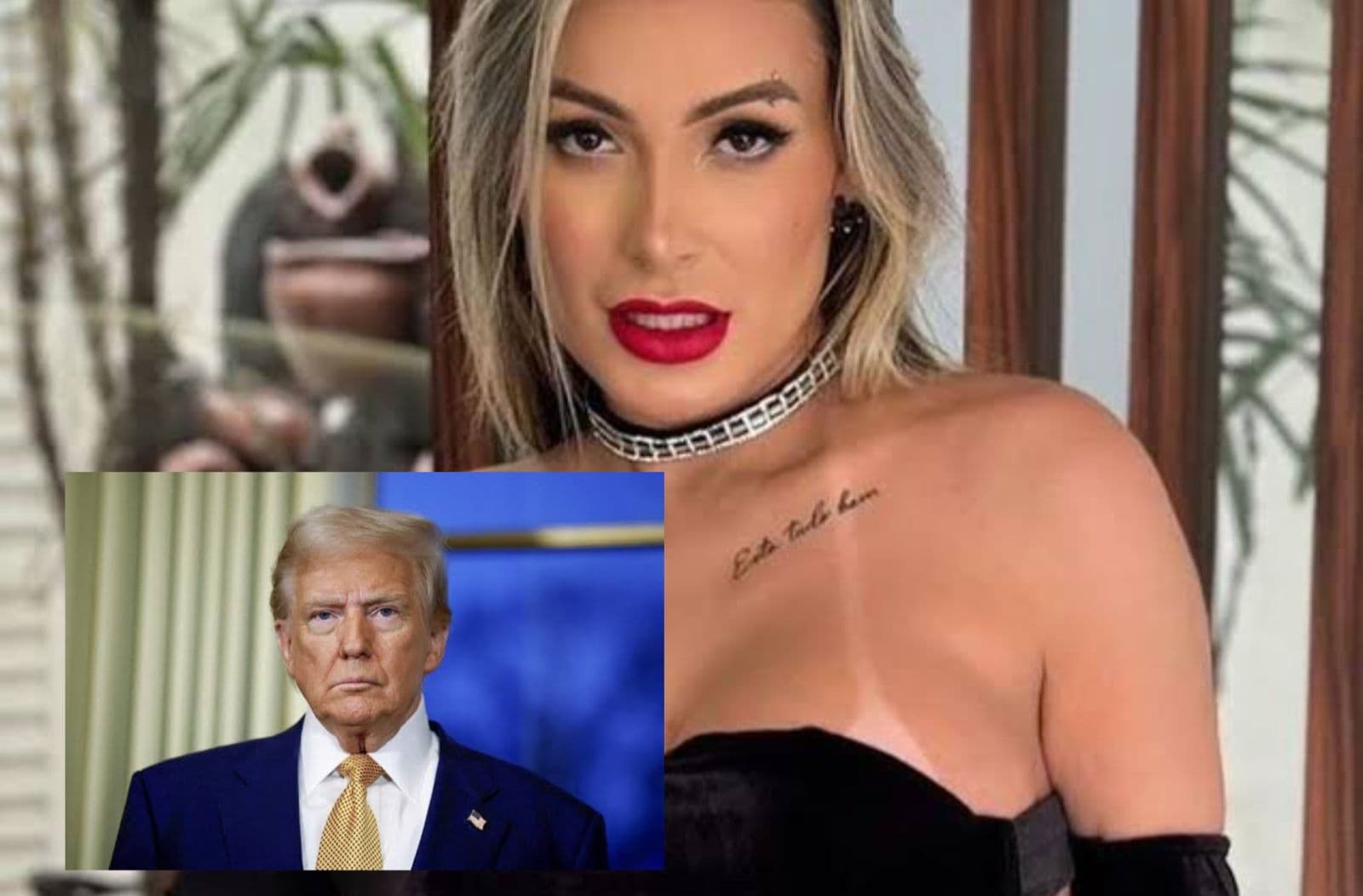 Andressa Urach pede desculpas à Trump após ataques por taxação de 50% sobre o Brasil: “Deus abençoe você”