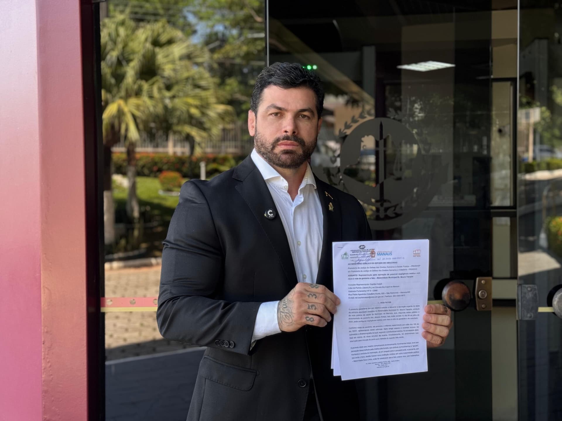 Capitão Carpê denuncia “maternidade do terror” ao Ministério Público após erro grave em laudo fetal