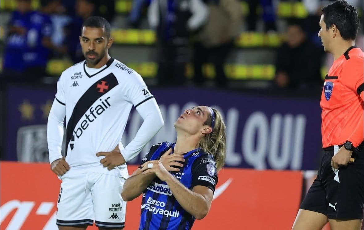 Copa Sul-Americana: Vasco é goleado por 4 a 0 pelo Del Valle; veja resultados de outros jogos