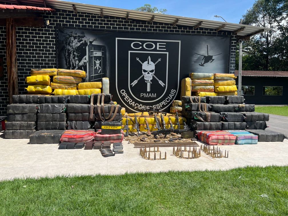 Operação ‘Narke 4’ incinera 40 toneladas de drogas no Amazonas