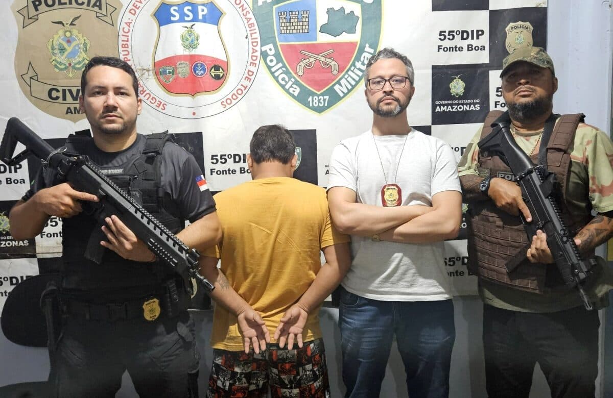 Homem é preso em Fonte Boa por homicídio cometido em 2018 após descumprir medidas judiciais