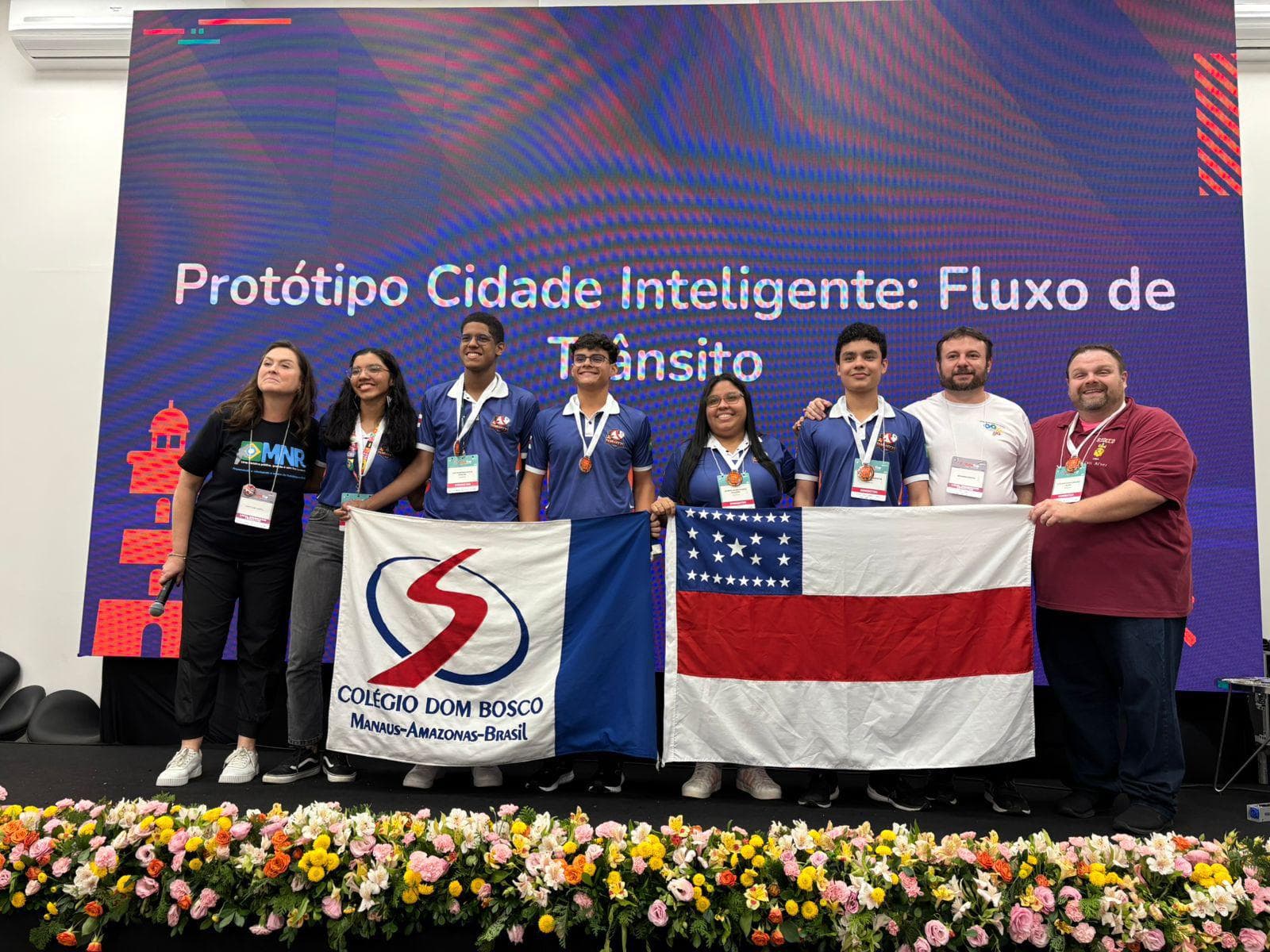 Estudantes do AM ganham medalha internacional com projeto de trânsito na RoboCup 2025