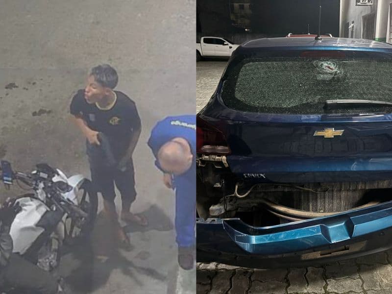Motorista de app é sequestrado e tem carro usado por criminosos em onda de assaltos em Manaus