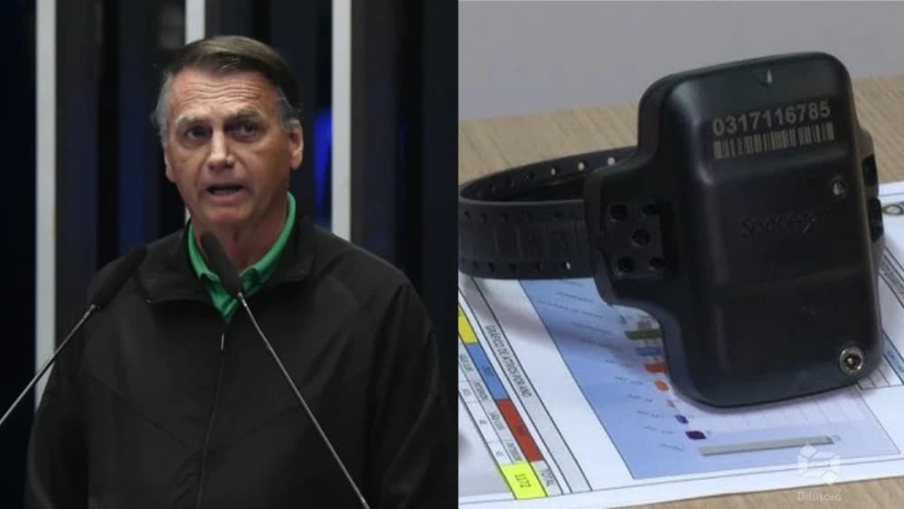 Como funciona a tornozeleira eletrônica usada por Bolsonaro