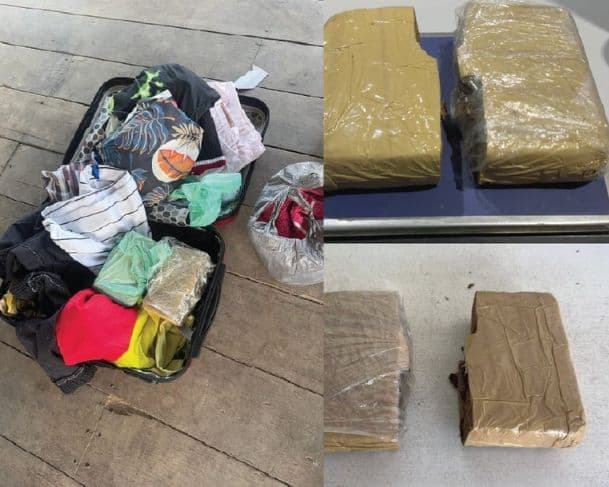 Jovem é preso com 1kg de skunk no porto de Canutama