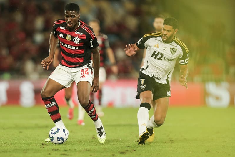 Flamengo lista trio contratado para o jogo contra o Atlético-MG