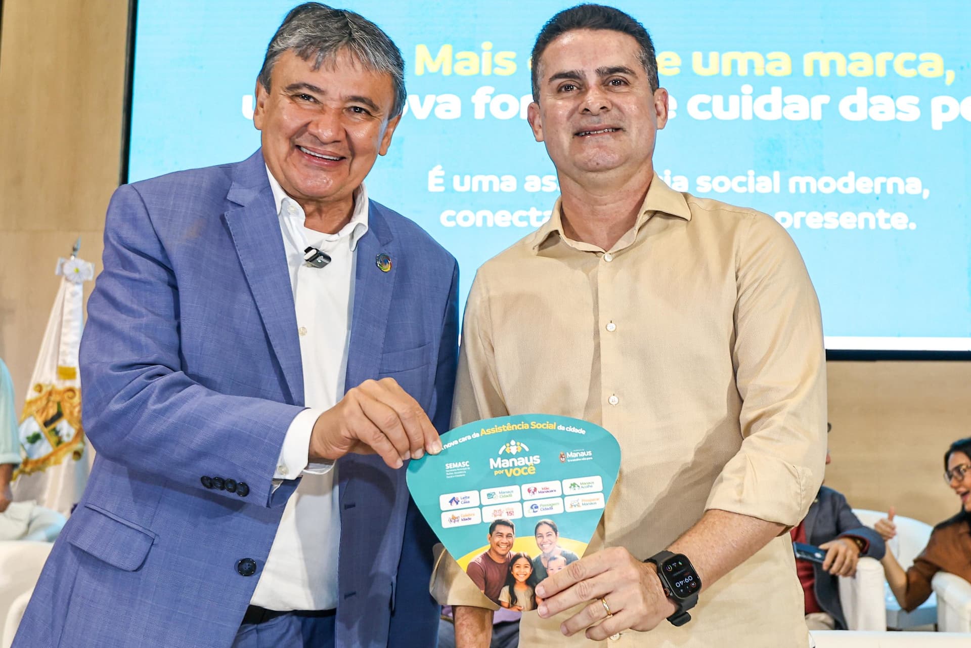 “Lula quer que a gente olhe para todas as pessoas”, diz ministro do MDS em lançamento do programa “Manaus Por Você”