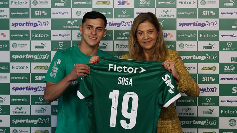 Ramón Sosa aparece no BID e pode estrear pelo Palmeiras