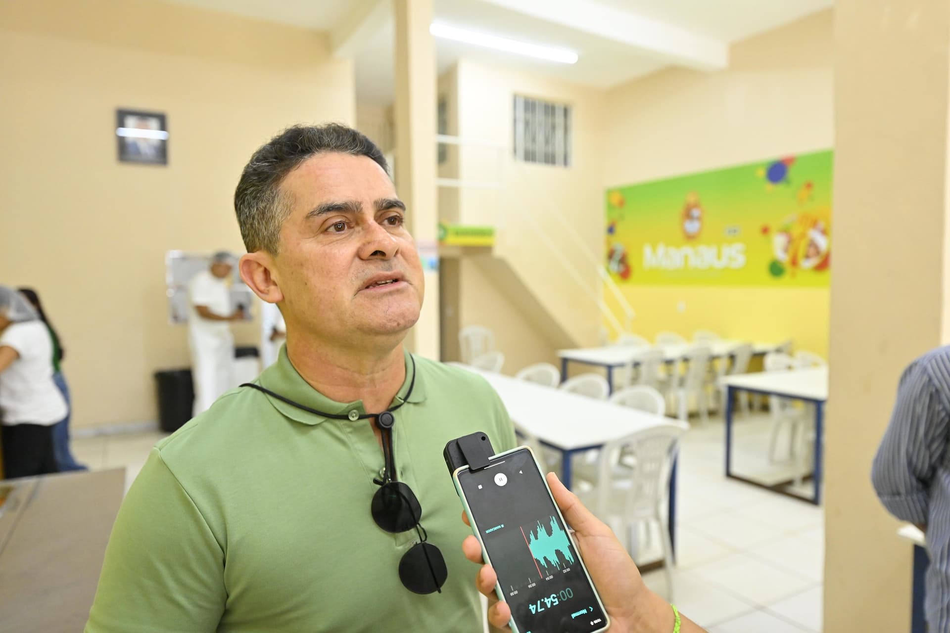Na Colônia Antônio Aleixo, David Almeida exalta: “76% dos votos, gratidão a todos vocês”