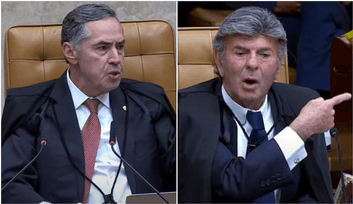 VÍDEO: Ministros Barroso e Fux discutem no plenário do STF: “Não está sendo fiel aos fatos”