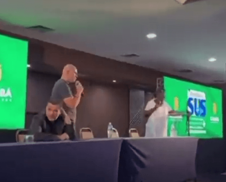 Prefeito de Cuiabá expulsa professora de evento por usar pronome “todes”; veja