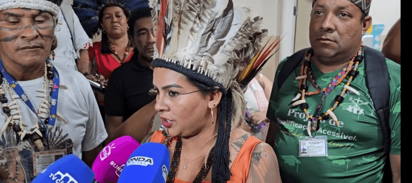 Grupo indígena acusa vereador Eduardo Alfaia de tentar retirá-los de área verde no KM 05