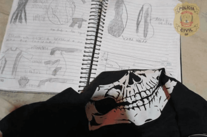 Polícia do DF detém adolescente suspeito de planejar ataque em escola pública