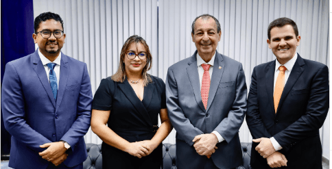 Em Brasília, Renato Júnior e Wanderson Costa articulam com Omar Aziz ações para o setor primário no AM