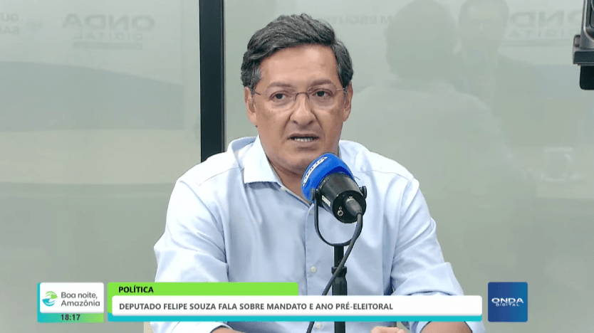 Deputado Felipe Souza busca reeleição e articula candidatura da filha, Thayssa Lippy, a deputada federal