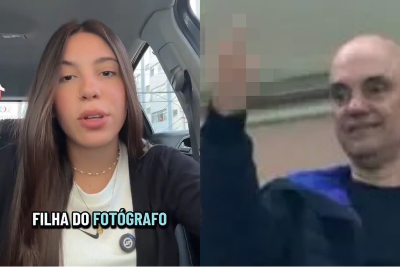 Filha contesta demissão do fotógrafo que registrou Moraes mostrando dedo do meio; veja