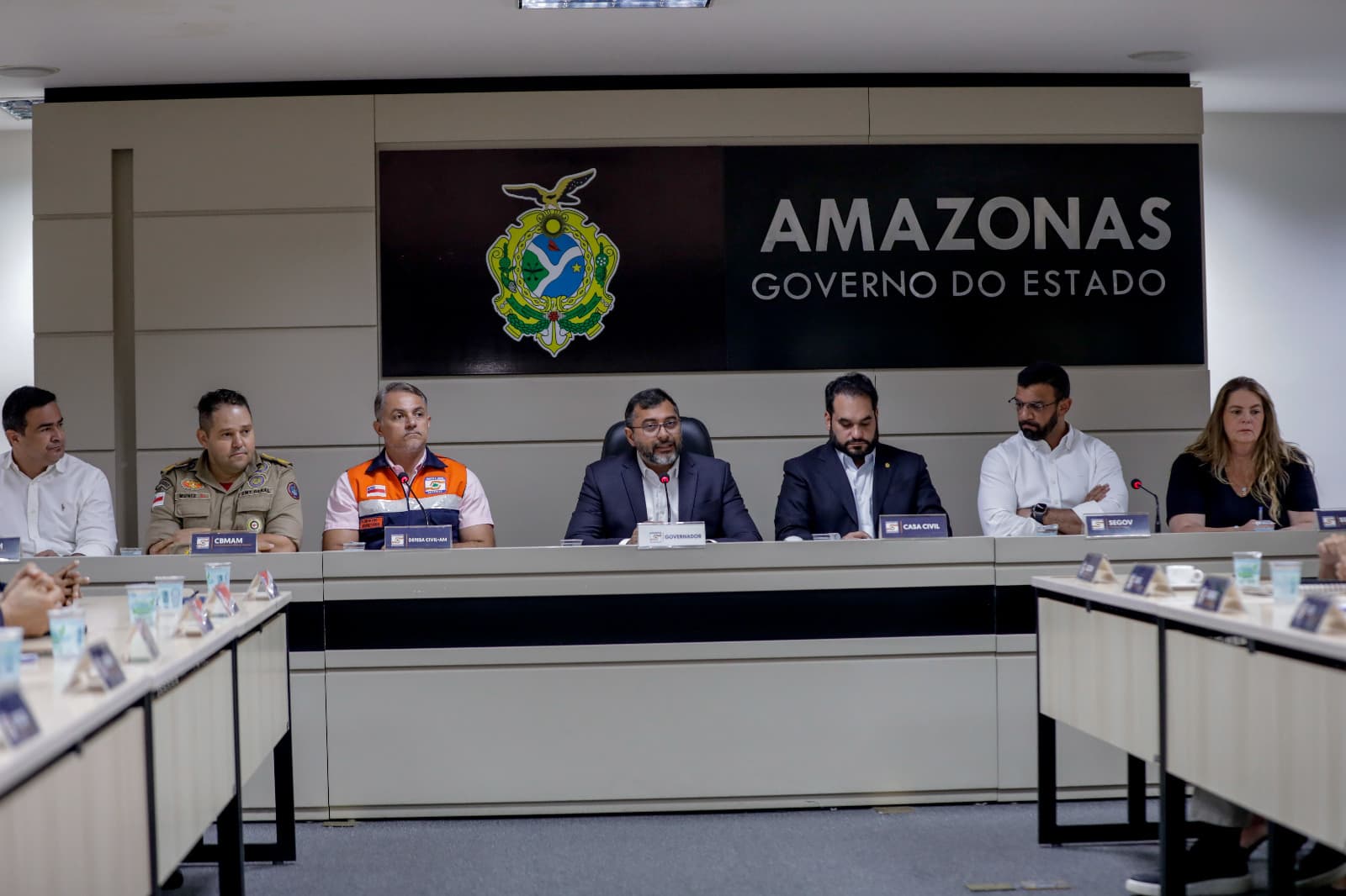 Wilson Lima apresenta ações para enfrentamento à estiagem e faz balanço da Operação Cheia 2025