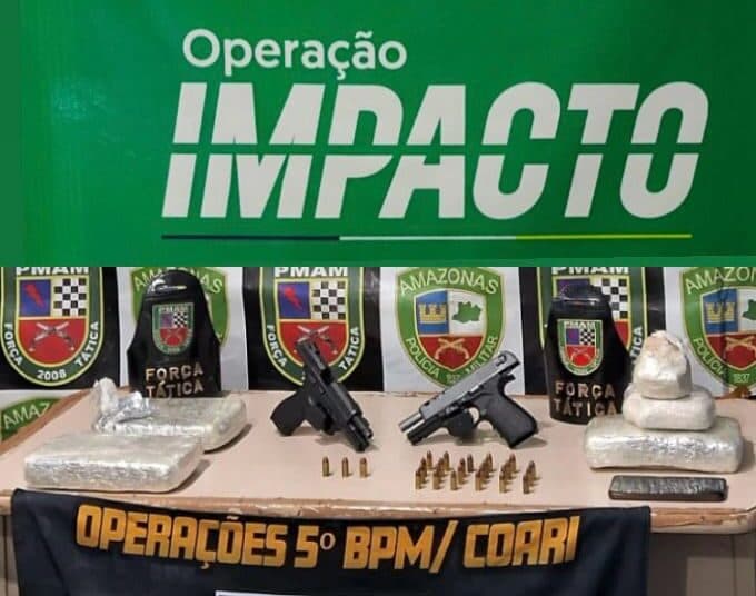 Traficante é preso com drogas avaliadas em R$ 33 mil em Coari