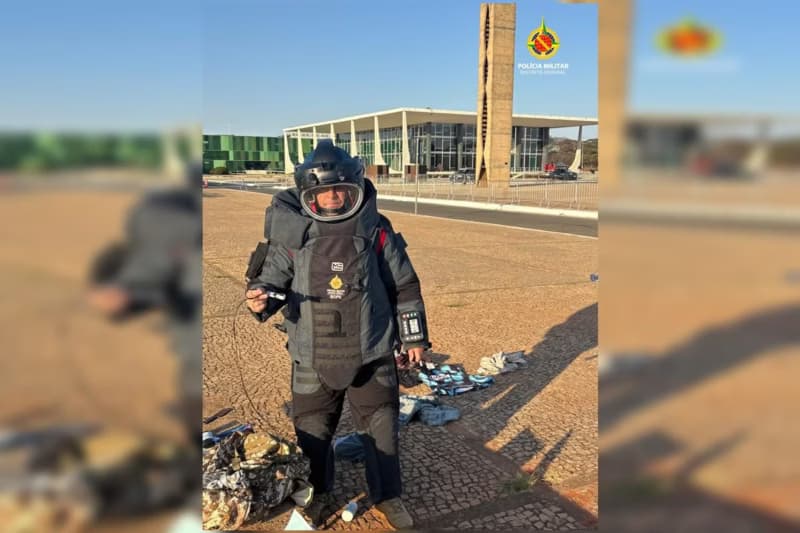 Militar ‘Mourão” detido após ameaça de bomba contra Alexandre de Moraes