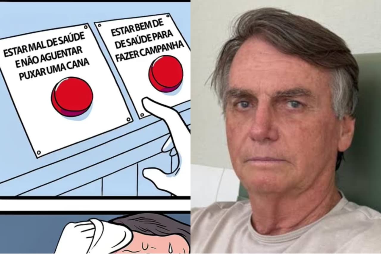 PT ironiza saúde de Bolsonaro: “Quando está preso, é doente; pra pedir voto, é atleta”