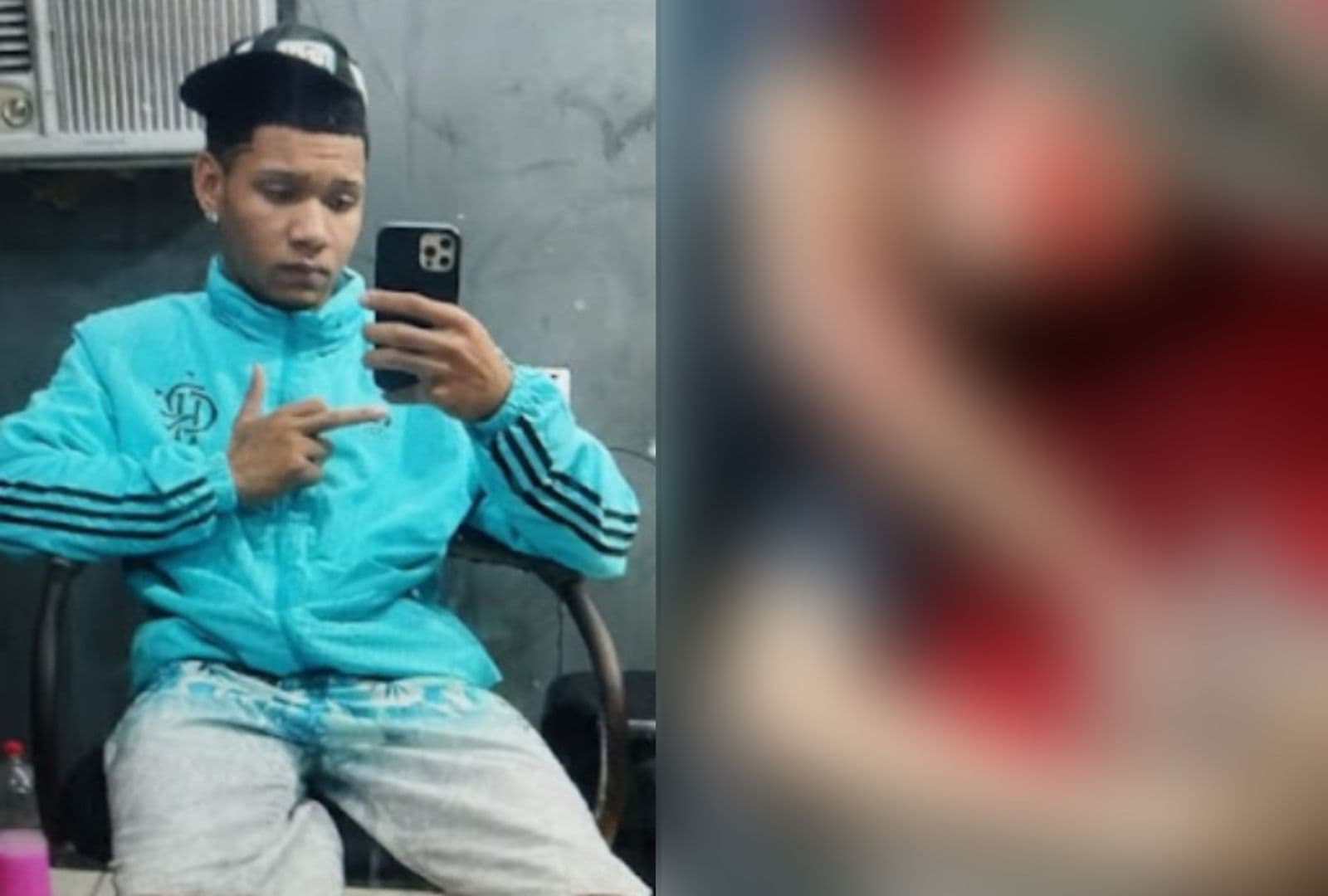 IMAGENS FORTES: Mecânico é morto a tiros dentro da oficina em Pernambuco