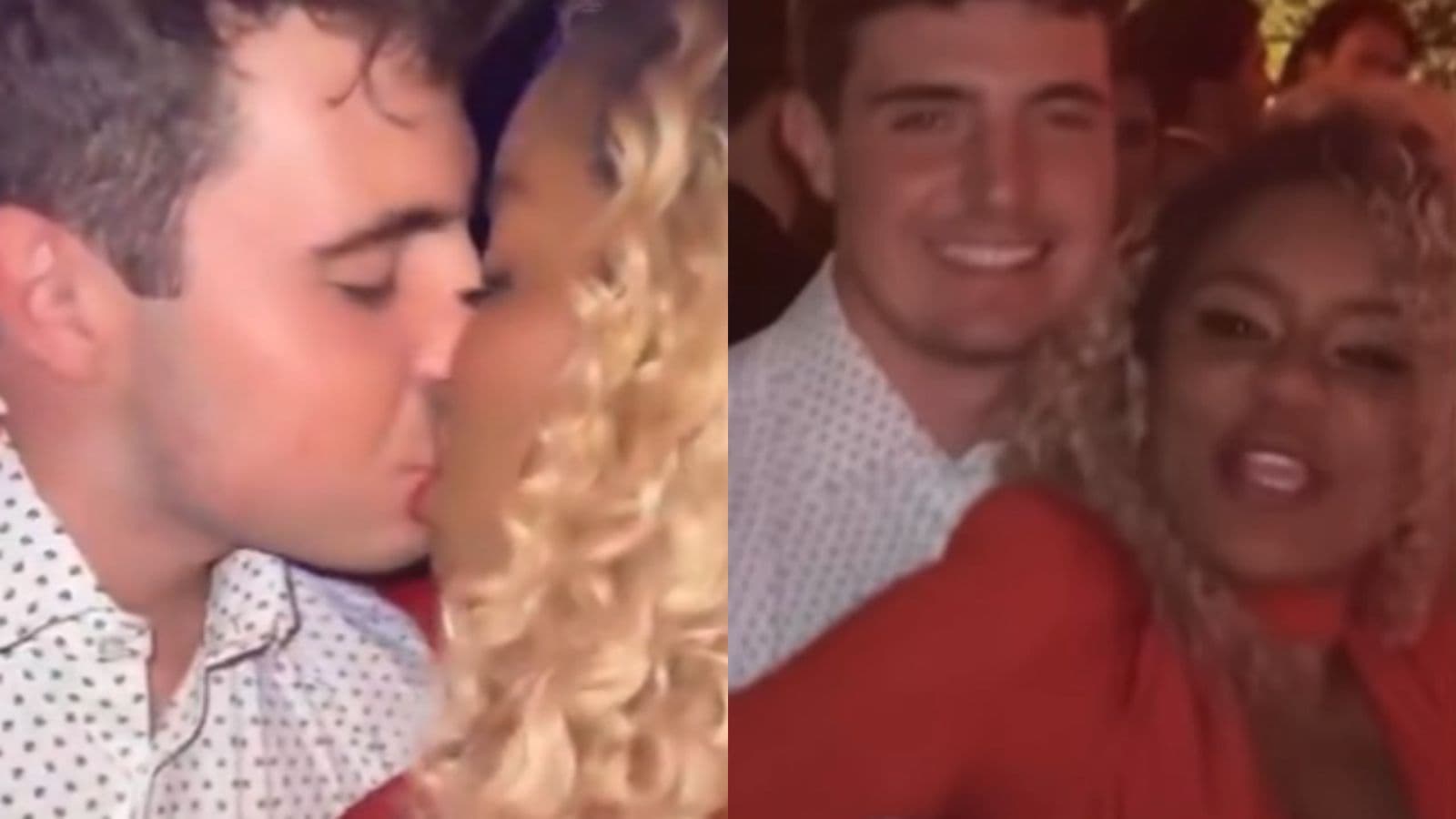 VÍDEO: Filho de Gugu é flagrado aos beijos com Cariúcha em balada de São Paulo