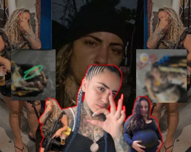 “Ficou sem cara”: traficante Diaba Loira é brutalmente executada por facção rival no RJ