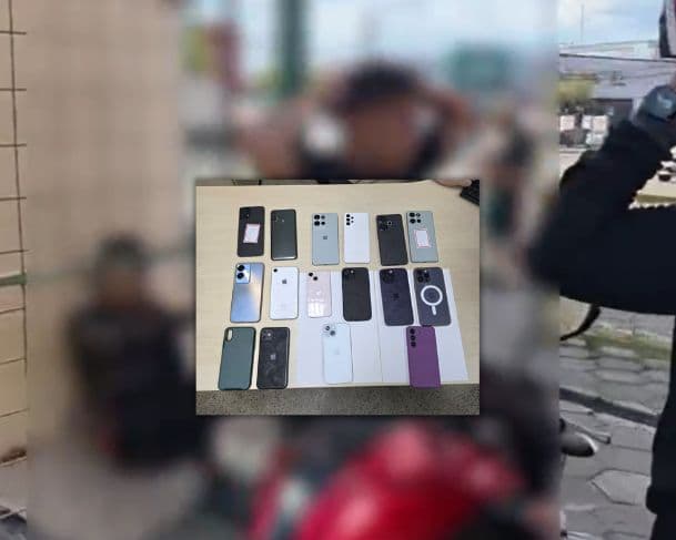 Quadrilha de mototaxistas é presa por roubar celulares na saída de show em Manaus