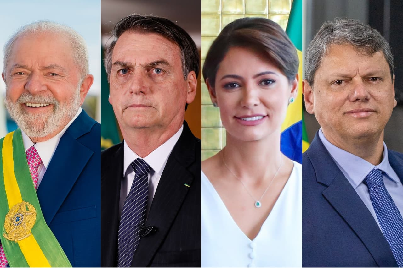 Se a eleição presidencial fosse hoje, Lula empataria com Bolsonaro, Michelle e Tarcísio, diz pesquisa