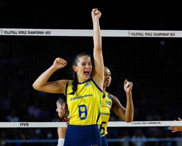 Brasil mira título inédito e mantém esperanças no Mundial de Vôlei 2025