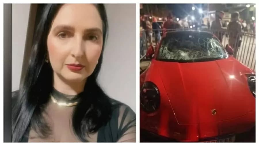 Mulher morre atropelada por Porsche durante evento de carros esportivos, em SC